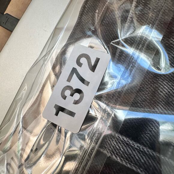 Agolde Jeans Womens 25 Black Nico High Rise Button Fly Stretch Skinny Denim - Picture 15 of 15